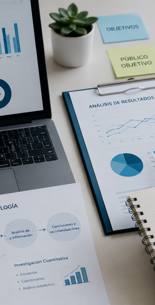 consultoría de metodología cuantitativa y cualitativa para pymes, emprendedores y estudiantes.